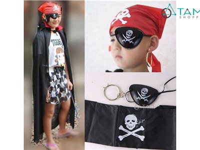 Bộ 3 món hóa trang hải tặc 